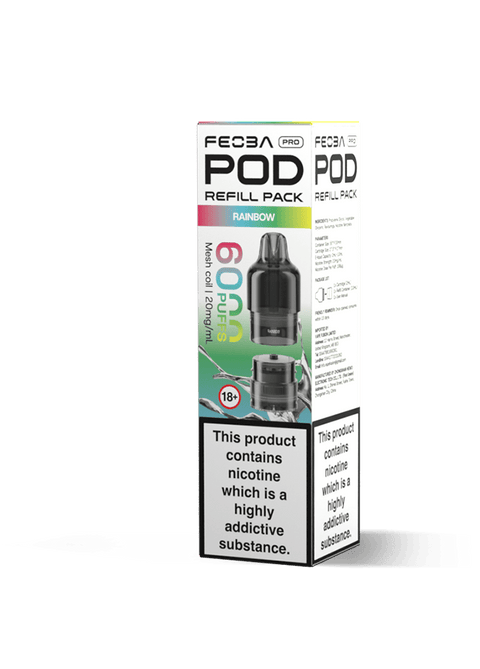 Feoba Pro 6000 Replacement Pods Box of 5 - Vaperdeals