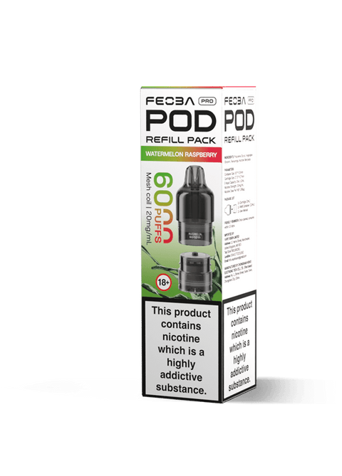 Feoba Pro 6000 Replacement Pods Box of 5 - Vaperdeals