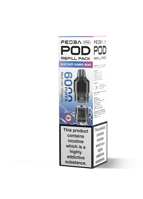Feoba Pro 6000 Replacement Pods Box of 5 - Vaperdeals