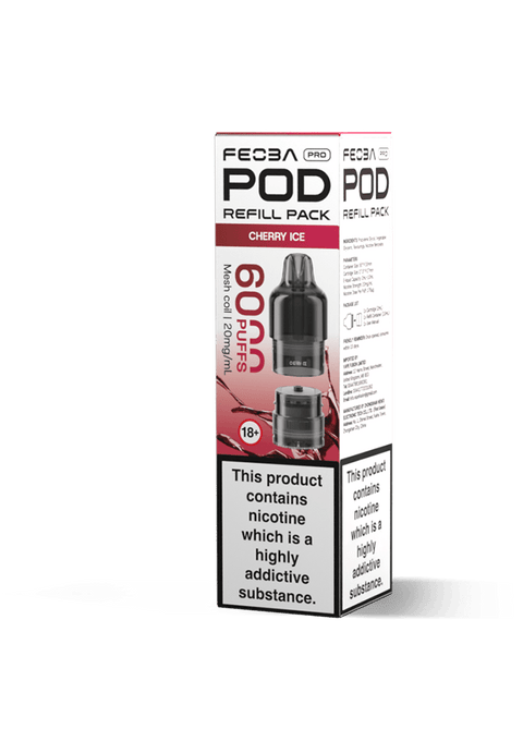 Feoba Pro 6000 Replacement Pods Box of 5 - Vaperdeals
