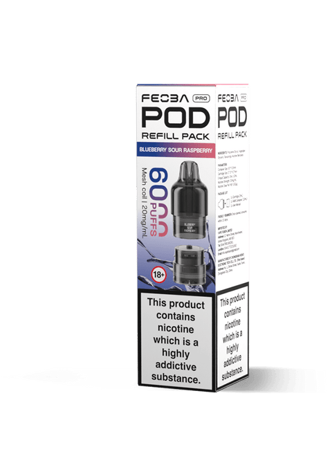 Feoba Pro 6000 Replacement Pods Box of 5 - Vaperdeals