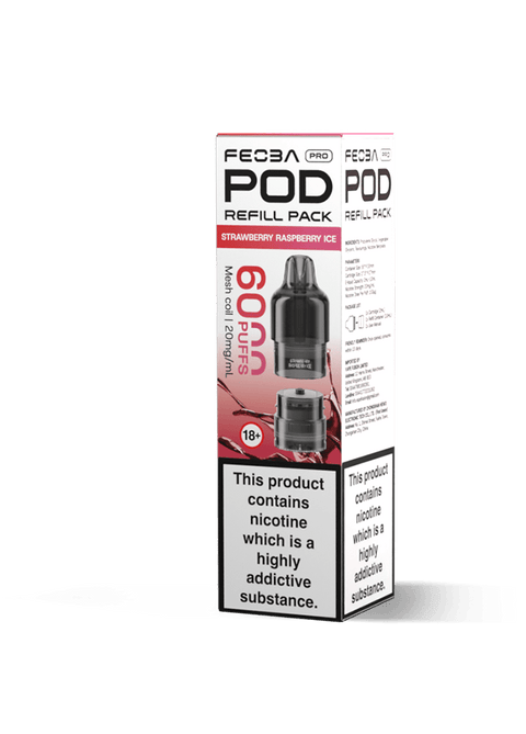 Feoba Pro 6000 Replacement Pods Box of 5 - Vaperdeals