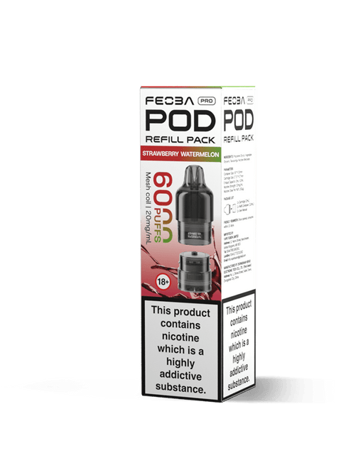 Feoba Pro 6000 Replacement Pods Box of 5 - Vaperdeals
