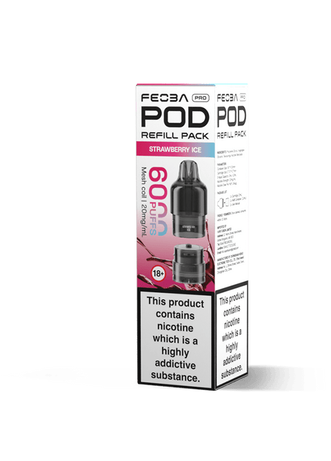 Feoba Pro 6000 Replacement Pods Box of 5 - Vaperdeals