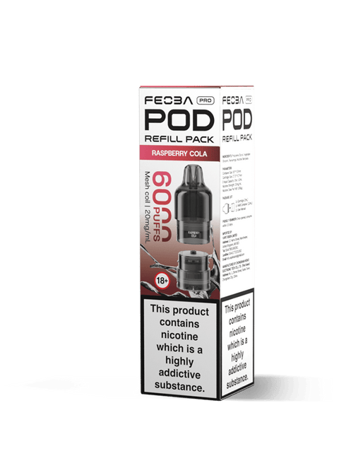Feoba Pro 6000 Replacement Pods Box of 5 - Vaperdeals
