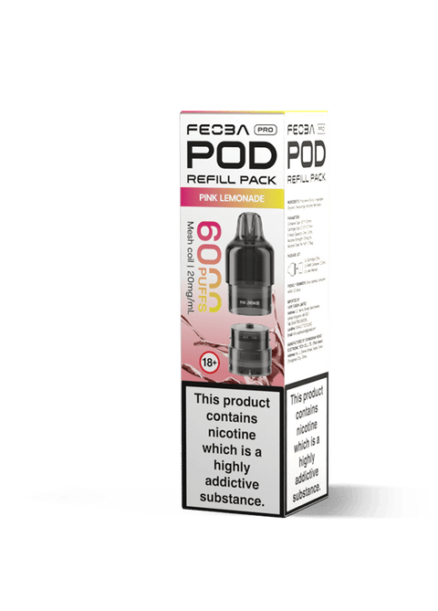 Feoba Pro 6000 Replacement Pods Box of 5 - Vaperdeals