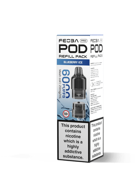 Feoba Pro 6000 Replacement Pods Box of 5 - Vaperdeals