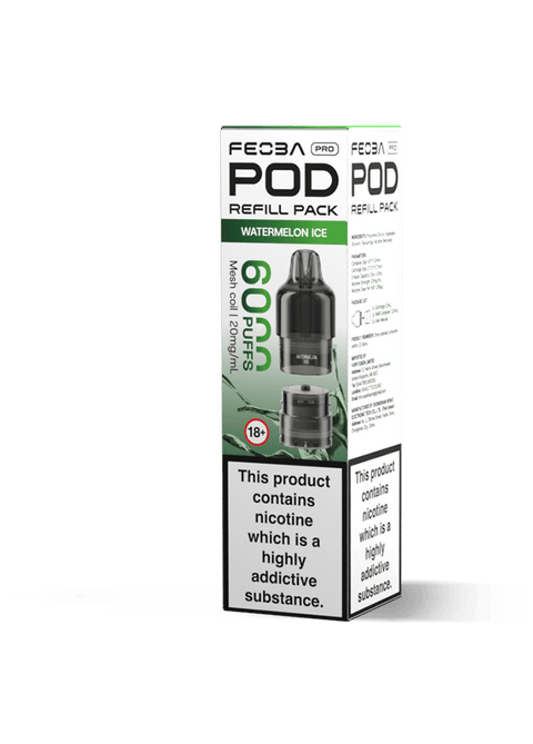 Feoba Pro 6000 Replacement Pods Box of 5 - Vaperdeals