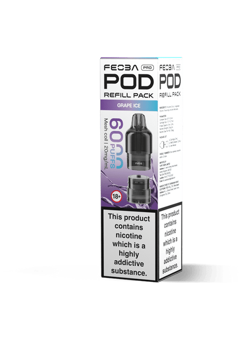 Feoba Pro 6000 Replacement Pods Box of 5 - Vaperdeals
