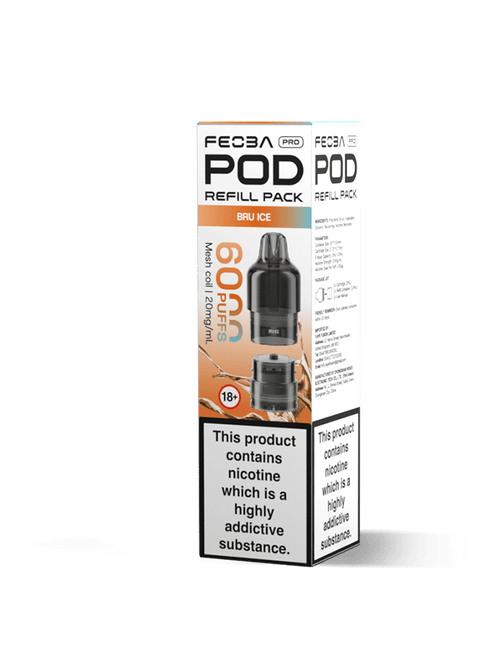Feoba Pro 6000 Replacement Pods Box of 5 - Vaperdeals