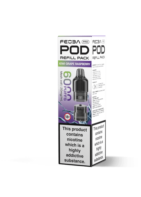 Feoba Pro 6000 Replacement Pods Box of 5 - Vaperdeals