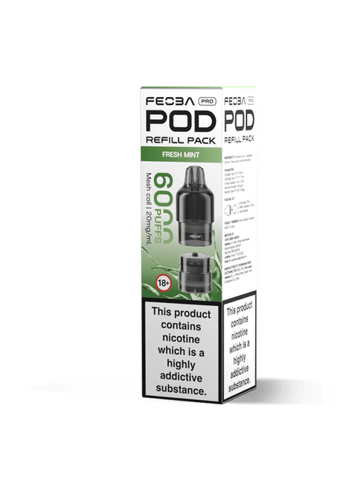 Feoba Pro 6000 Replacement Pods Box of 5 - Vaperdeals
