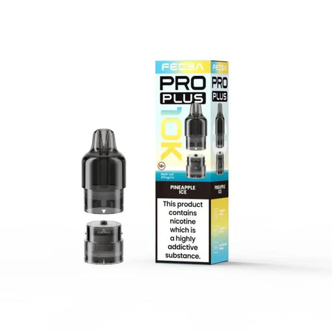 Feoba Pro Plus 10k Replacement Pods Pack of 5 - Vaperdeals