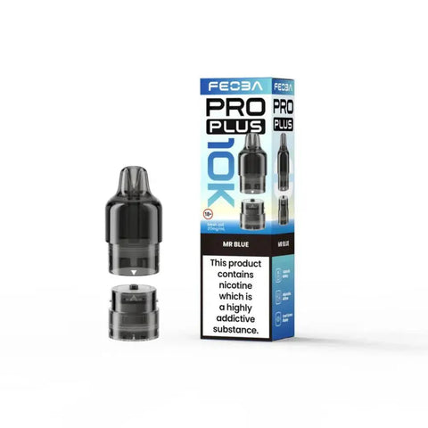 Feoba Pro Plus 10k Replacement Pods Pack of 5 - Vaperdeals