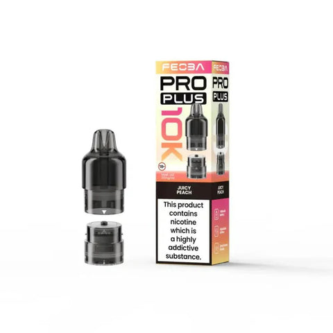 Feoba Pro Plus 10k Replacement Pods Pack of 5 - Vaperdeals