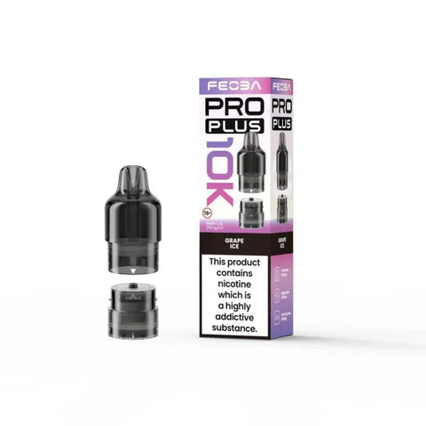 Feoba Pro Plus 10k Replacement Pods Pack of 5 - Vaperdeals