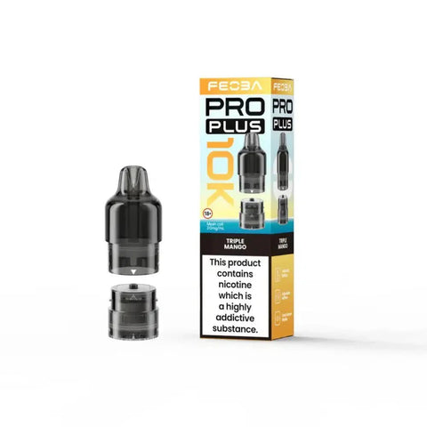 Feoba Pro Plus 10k Replacement Pods Pack of 5 - Vaperdeals
