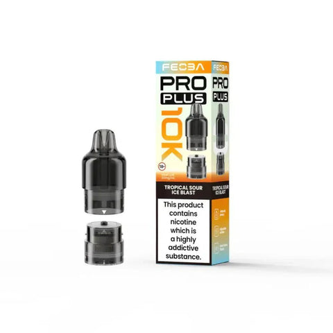 Feoba Pro Plus 10k Replacement Pods Pack of 5 - Vaperdeals