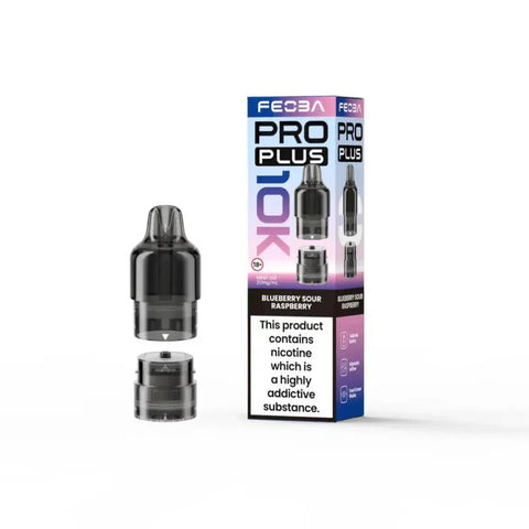 Feoba Pro Plus 10k Replacement Pods Pack of 5 - Vaperdeals