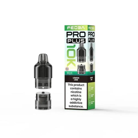 Feoba Pro Plus 10k Replacement Pods Pack of 5 - Vaperdeals
