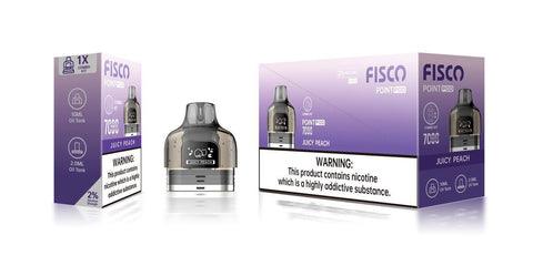Fisco Point Pro 7000 Replacement Pods Pack of 5 - Vaperdeals