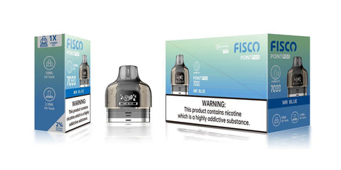 Fisco Point Pro 7000 Replacement Pods Pack of 5 - Vaperdeals
