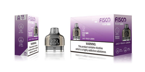 Fisco Point Pro 7000 Replacement Pods Pack of 5 - Vaperdeals