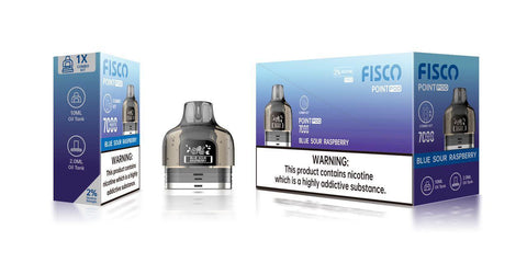 Fisco Point Pro 7000 Replacement Pods Pack of 5 - Vaperdeals
