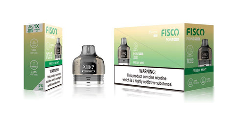 Fisco Point Pro 7000 Replacement Pods Pack of 5 - Vaperdeals