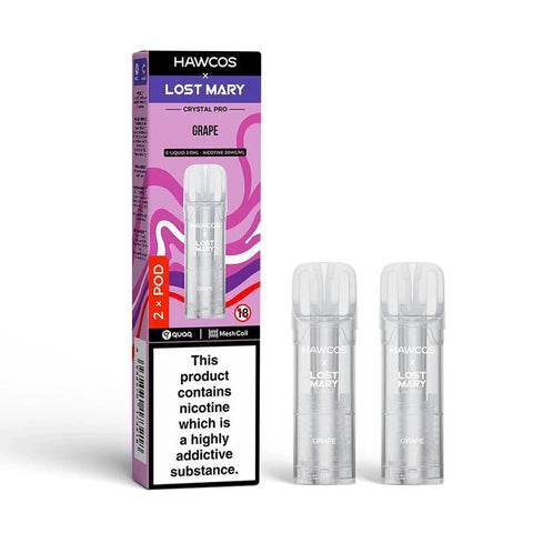 Hawcos x Lost Mary Crystal Pro Prefilled Pods - Vaperdeals