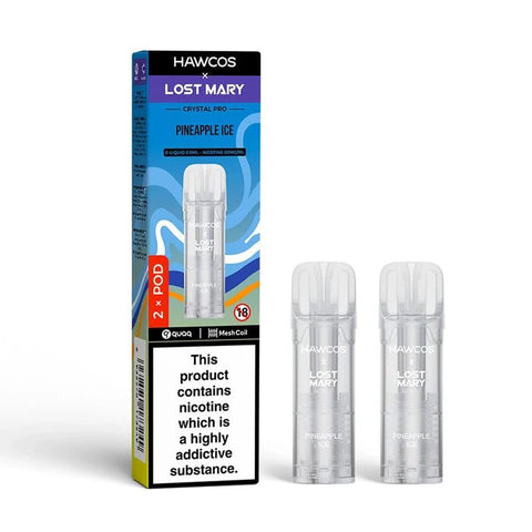 Hawcos x Lost Mary Crystal Pro Prefilled Pods - Vaperdeals