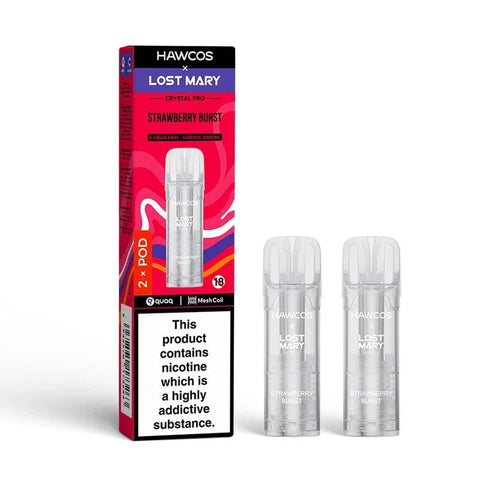 Hawcos x Lost Mary Crystal Pro Prefilled Pods - Vaperdeals