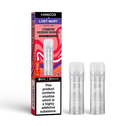 Hawcos x Lost Mary Crystal Pro Prefilled Pods - Vaperdeals
