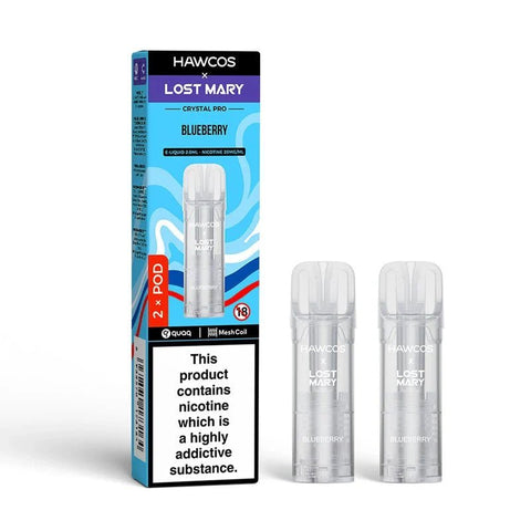 Hawcos x Lost Mary Crystal Pro Prefilled Pods - Vaperdeals