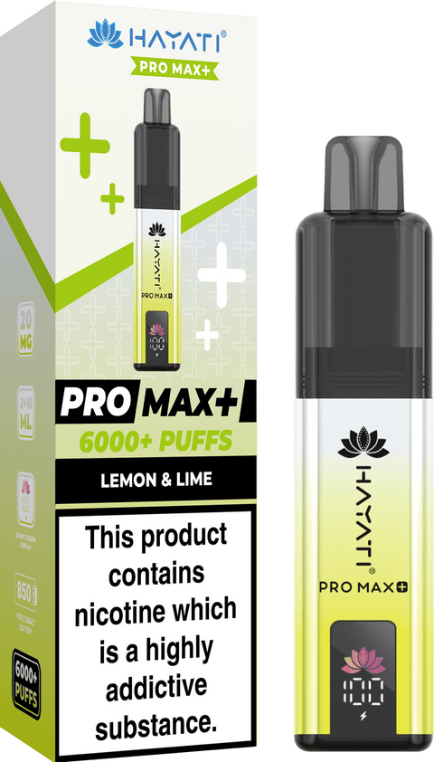 Hayati Pro Max+ 6000 Prefilled Pod Vape Kit - Box of 5 - Vaperdeals