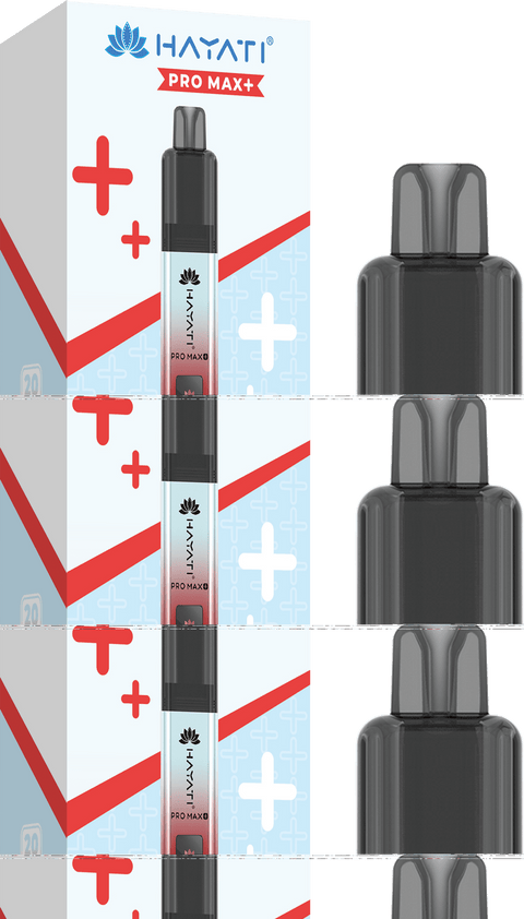 Hayati Pro Max+ 6000 Prefilled Pod Vape Kit - Box of 5 - Vaperdeals