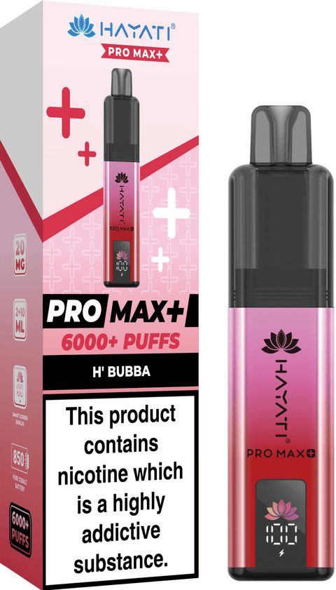 Hayati Pro Max+ 6000 Prefilled Pod Vape Kit - Box of 5 - Vaperdeals