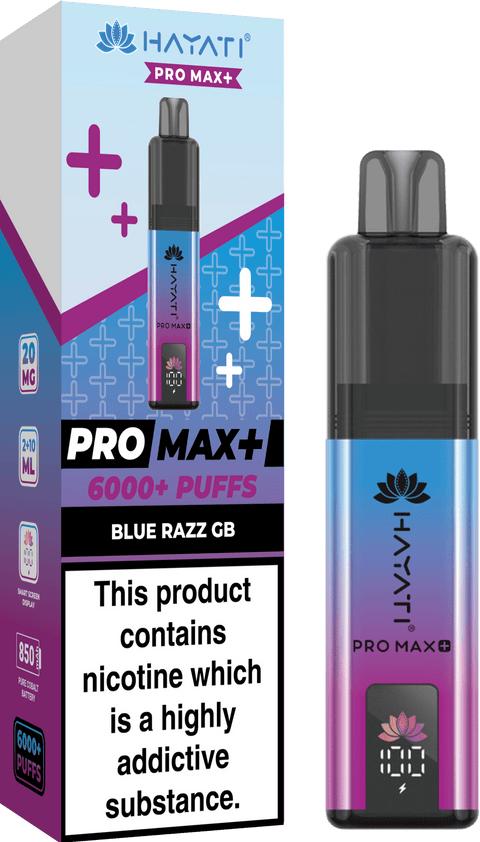 Hayati Pro Max+ 6000 Prefilled Pod Vape Kit - Box of 5 - Vaperdeals