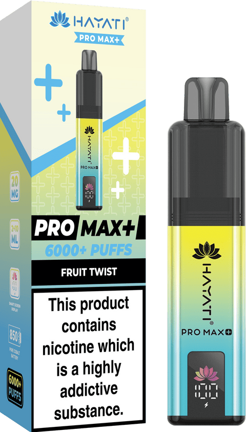 Hayati Pro Max+ 6000 Prefilled Pod Vape Kit - Box of 5 - Vaperdeals