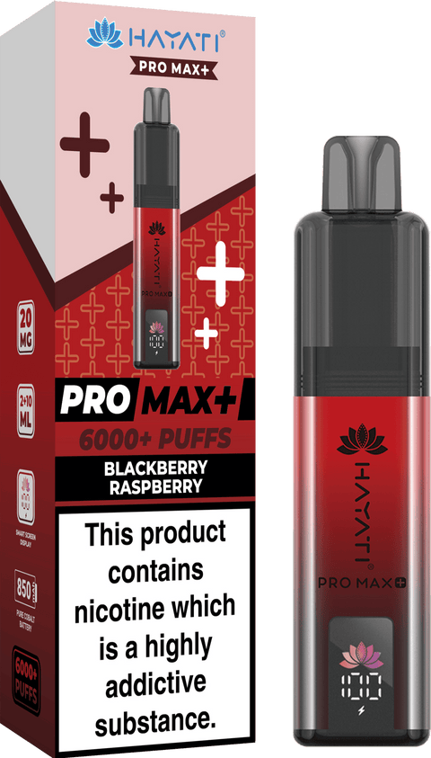 Hayati Pro Max+ 6000 Prefilled Pod Vape Kit - Box of 5 - Vaperdeals