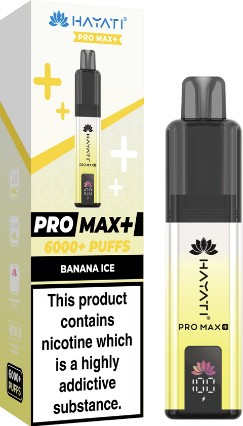 Hayati Pro Max+ 6000 Prefilled Pod Vape Kit - Box of 5 - Vaperdeals