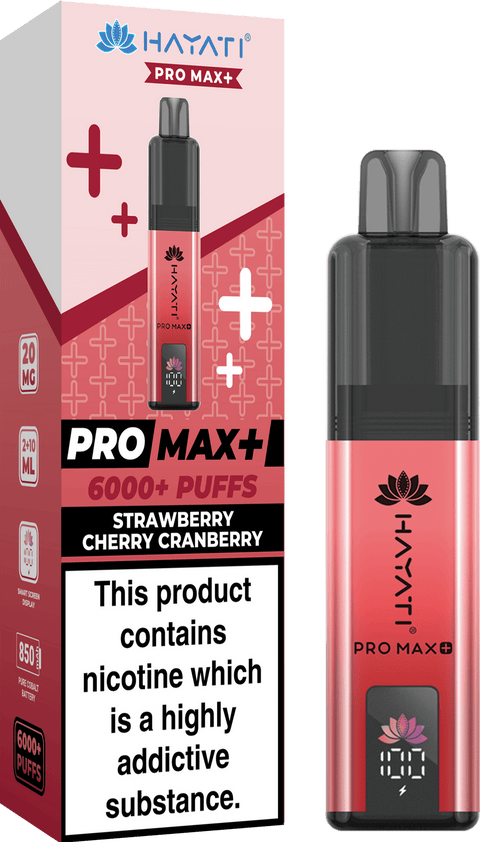 Hayati Pro Max+ 6000 Prefilled Pod Vape Kit - Box of 5 - Vaperdeals