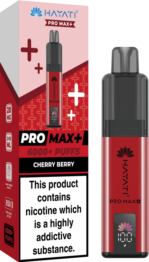 Hayati Pro Max+ 6000 Prefilled Pod Vape Kit - Box of 5 - Vaperdeals