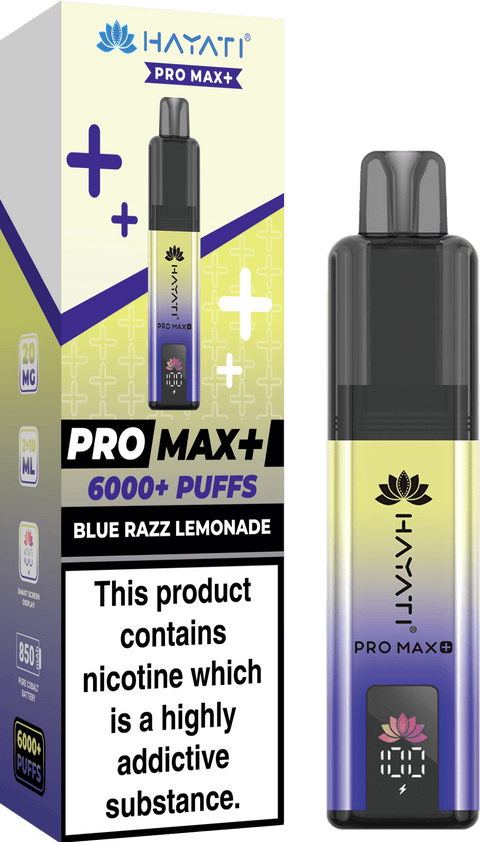 Hayati Pro Max+ 6000 Prefilled Pod Vape Kit - Box of 5 - Vaperdeals