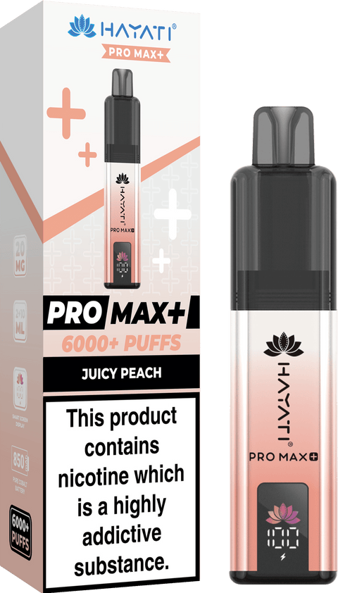 Hayati Pro Max+ 6000 Prefilled Pod Vape Kit - Box of 5 - Vaperdeals