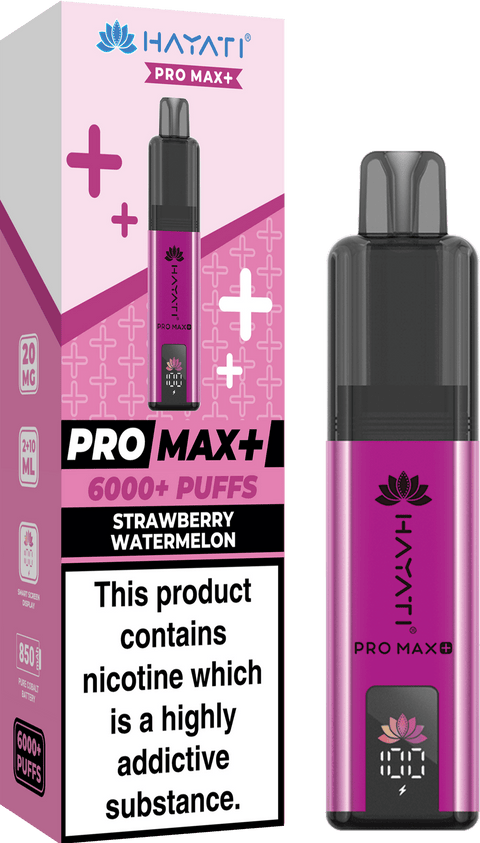 Hayati Pro Max+ 6000 Prefilled Pod Vape Kit - Box of 5 - Vaperdeals