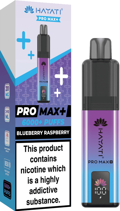 Hayati Pro Max+ 6000 Prefilled Pod Vape Kit - Box of 5 - Vaperdeals