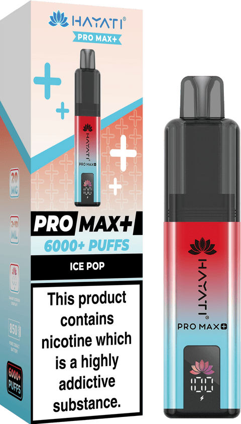 Hayati Pro Max+ 6000 Prefilled Pod Vape Kit - Box of 5 - Vaperdeals