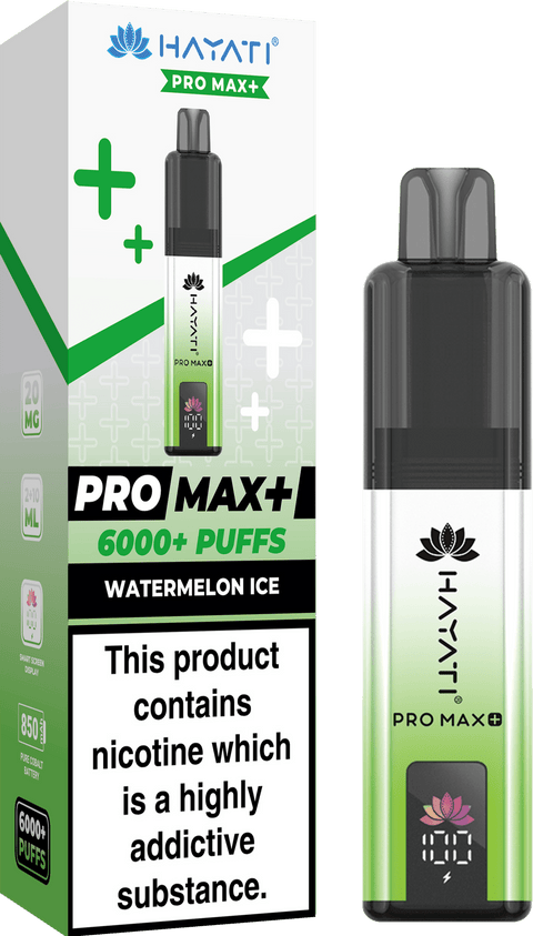Hayati Pro Max+ 6000 Prefilled Pod Vape Kit - Box of 5 - Vaperdeals