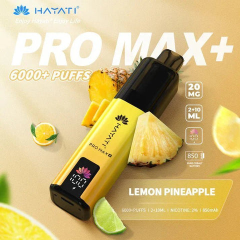 Hayati Pro Max+ 6000 Prefilled Pod Vape Kit - Vaperdeals